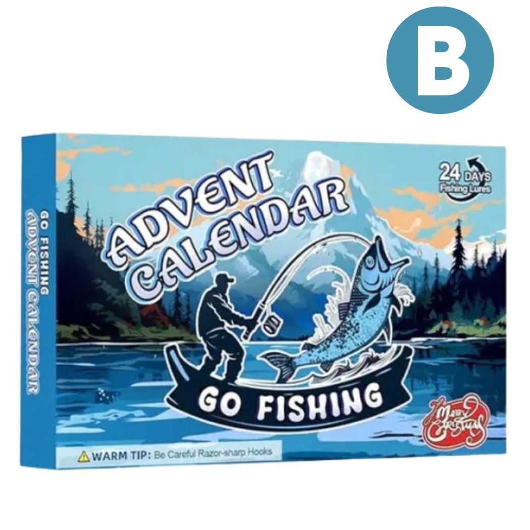 FiskaresBox24™ Adventskalender – 24 Dagar av Fiskeröverraskningar