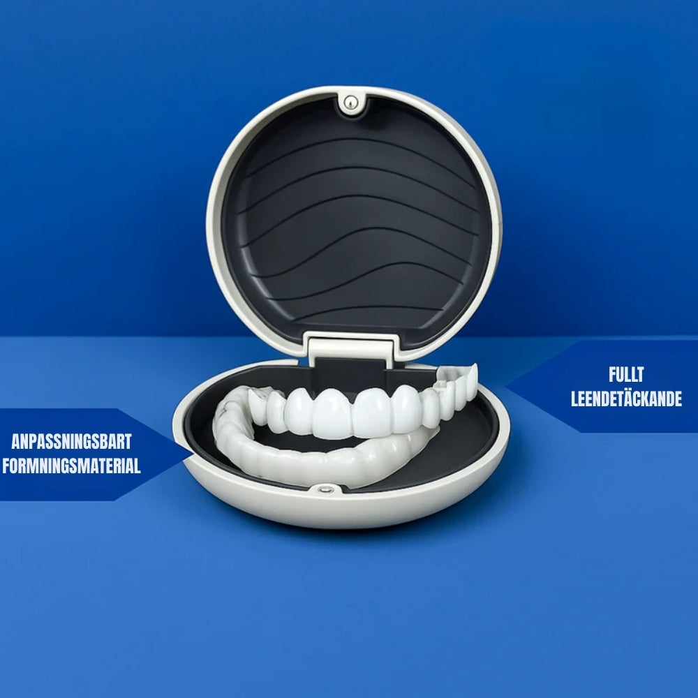 LumiSmile™ Snap-on facader – Poleret smil når som helst