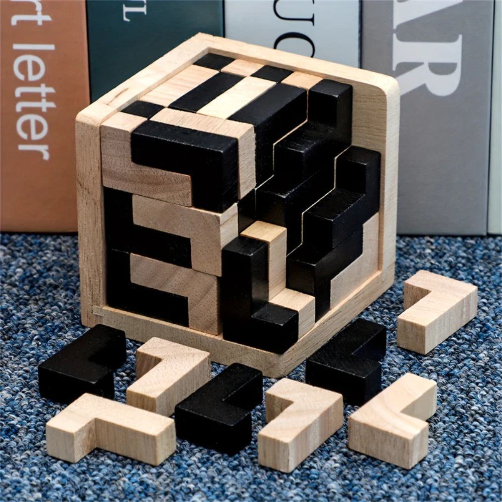 Cube Logic™ – 54-brikkers 3D-puslespil IQ-udfordring