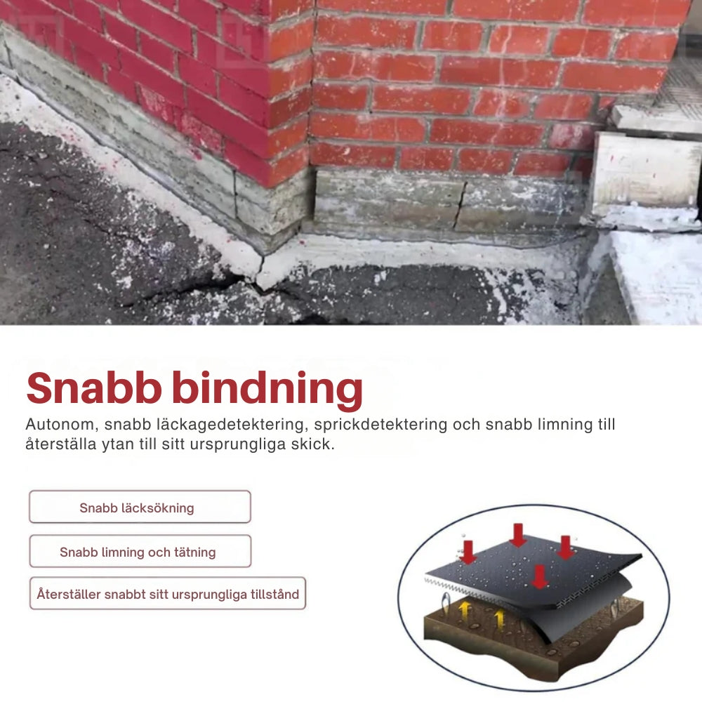 LeakRepair™ | Tätar Alla Läckor. På en Blinkning av ett Öga