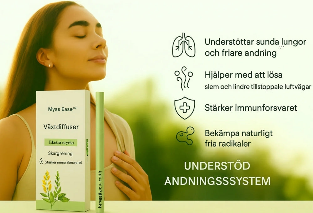 Myss Ease™ – Naturligt, Rent Och Giftfritt Stöd