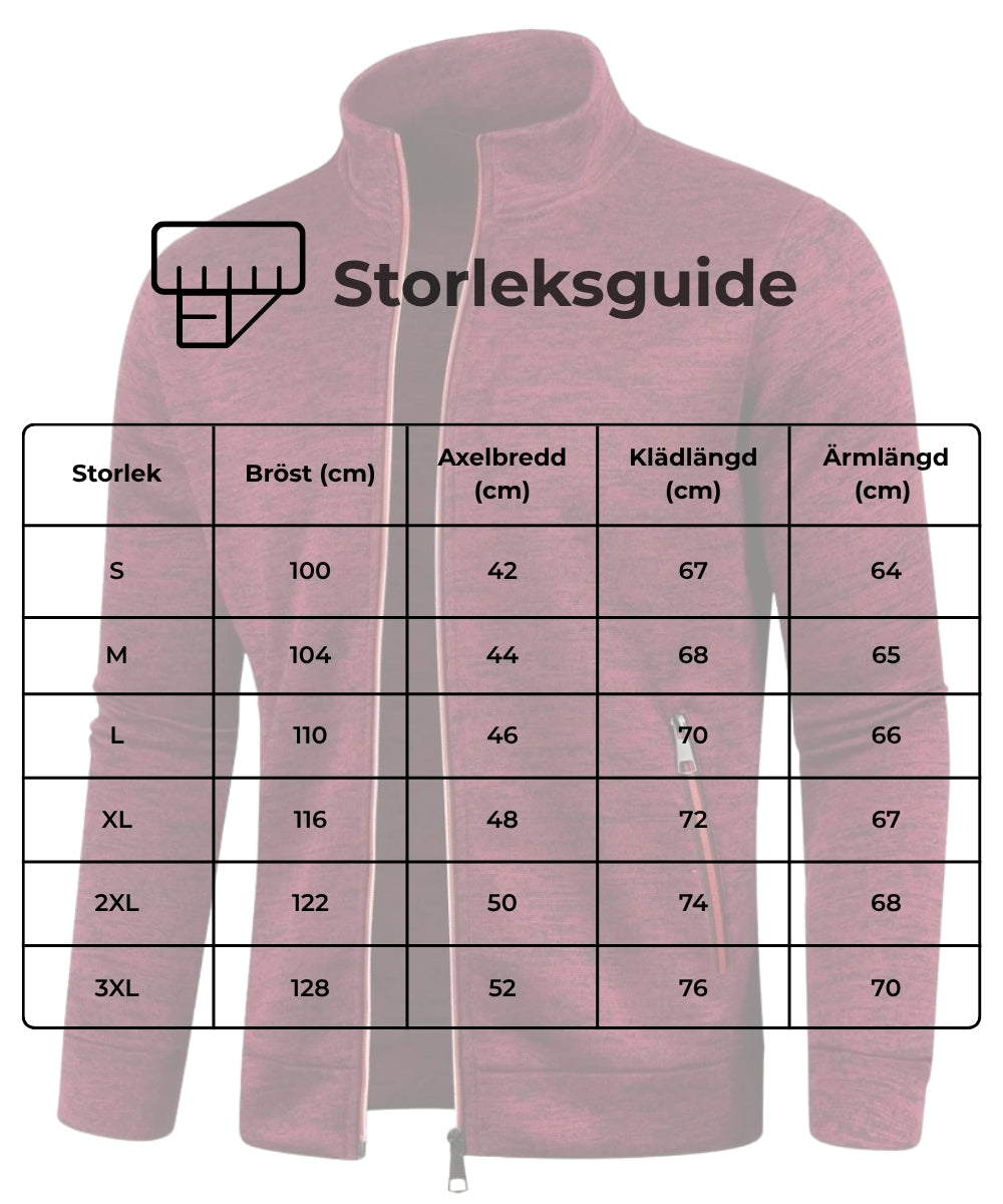PerfectFit Fleecekofta™ | Värme, Komfort & Stilren Design