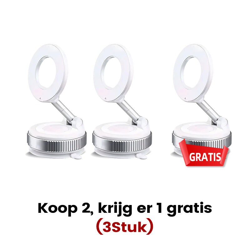 🔥Osta enemmän, säästä enemmän🔄360° säädettävä magneettinen puhelinteline imukupilla📱🚗 