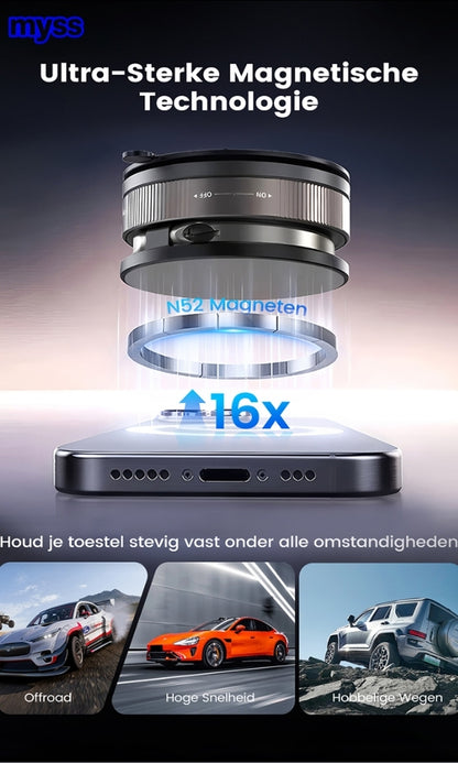 🔥Osta enemmän, säästä enemmän🔄360° säädettävä magneettinen puhelinteline imukupilla📱🚗 