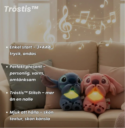 Comfort Stitch® – Rauhoittava tikkisi lievittää stressiä ja ahdistusta ainutlaatuisen hengitysteknologiansa ja rauhoittavan sydämenrytmin avulla. 