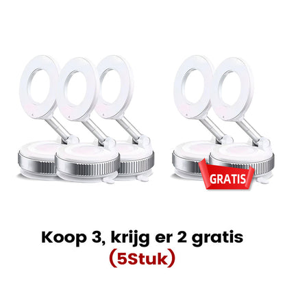 🔥Osta enemmän, säästä enemmän🔄360° säädettävä magneettinen puhelinteline imukupilla📱🚗 