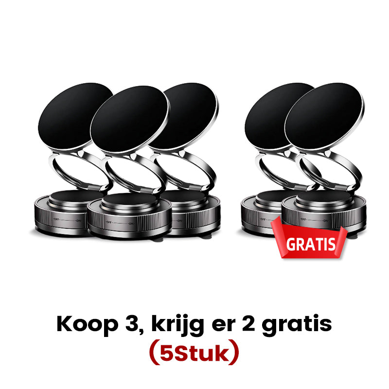🔥Osta enemmän, säästä enemmän🔄360° säädettävä magneettinen puhelinteline imukupilla📱🚗 