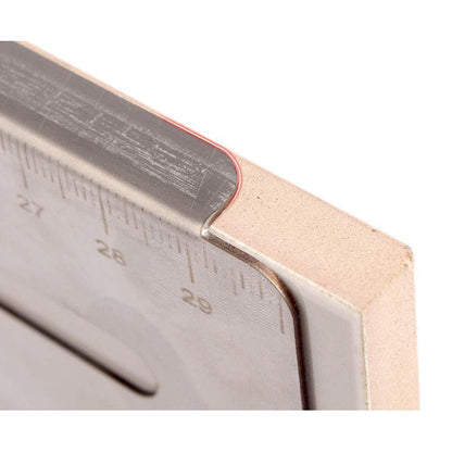 AccuKakel™ Kakelborrmall Linjal – Precisionshål & Exakt Positionering