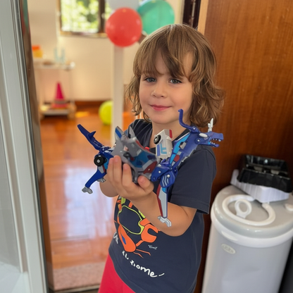 DinoDrift™ 2-i-1 Förvandlingsbil till Dinosaurieleksak