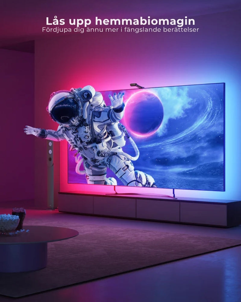 AmbiCast™ Envisual TV:n taustavalo T2