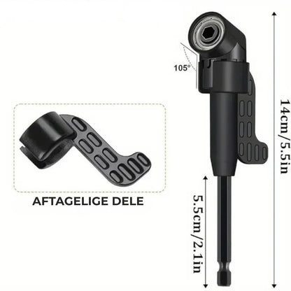 AngleDrive PRO™ 105° Borevinkeladapter | Nå trangt overalt med lethed