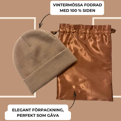 ArktisMössa™ Unisex Vintermössa i 100% Siden – Anti-Friss, Skyddar mot Kyla