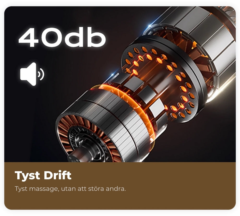 ÅterFlöde™ Nackknådande Massagerare med Dubbla Värmezoner