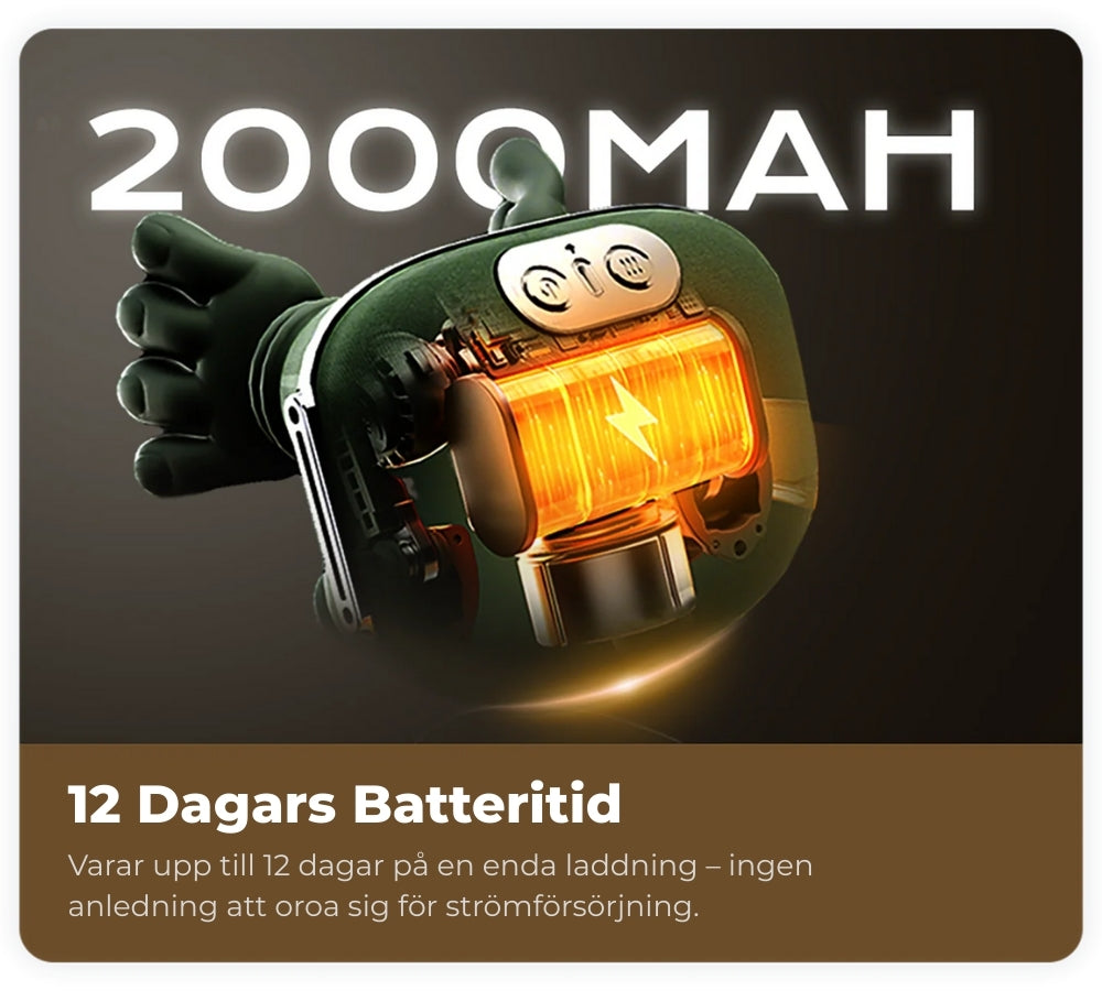 ÅterFlöde™ Nackknådande Massagerare med Dubbla Värmezoner