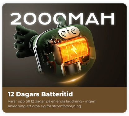 ÅterFlöde™ Nackknådande Massagerare med Dubbla Värmezoner