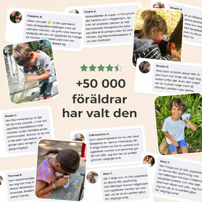 BarnZoom™ Mikroskop för Barn – Lär Genom Äkta Utforskning