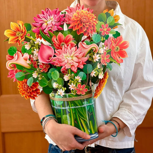 BlomSmide™ Pappersblomsbukett – Skönhet som Aldrig Vissnar