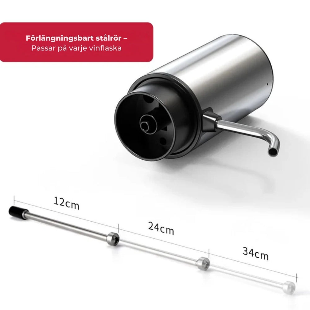 DekantPro™ Vindekanter med Luftning & Pip – Perfekt Hällning, Perfekt Smak