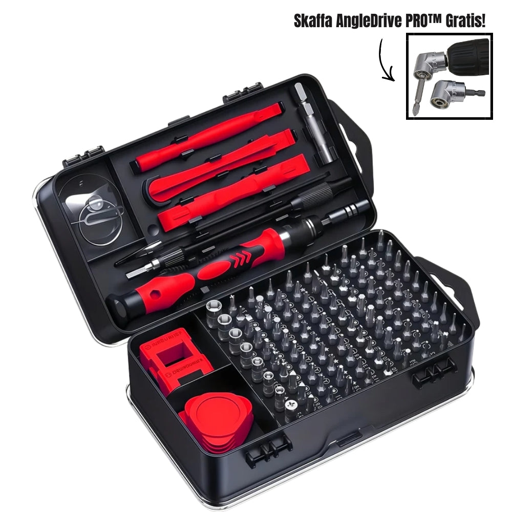 FixKompis™ 115-i-1 Skruvmejsel Avancerat Set – PRO Precision & Kraft