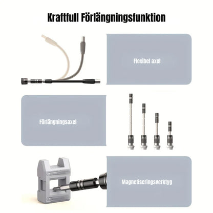 FixKompis™ 115-i-1 Skruvmejsel Avancerat Set – PRO Precision & Kraft
