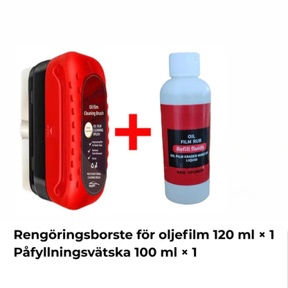 GlasSkim™ Bilglasrengöringsset – Kristallklar Sikt för Säkrare Körning