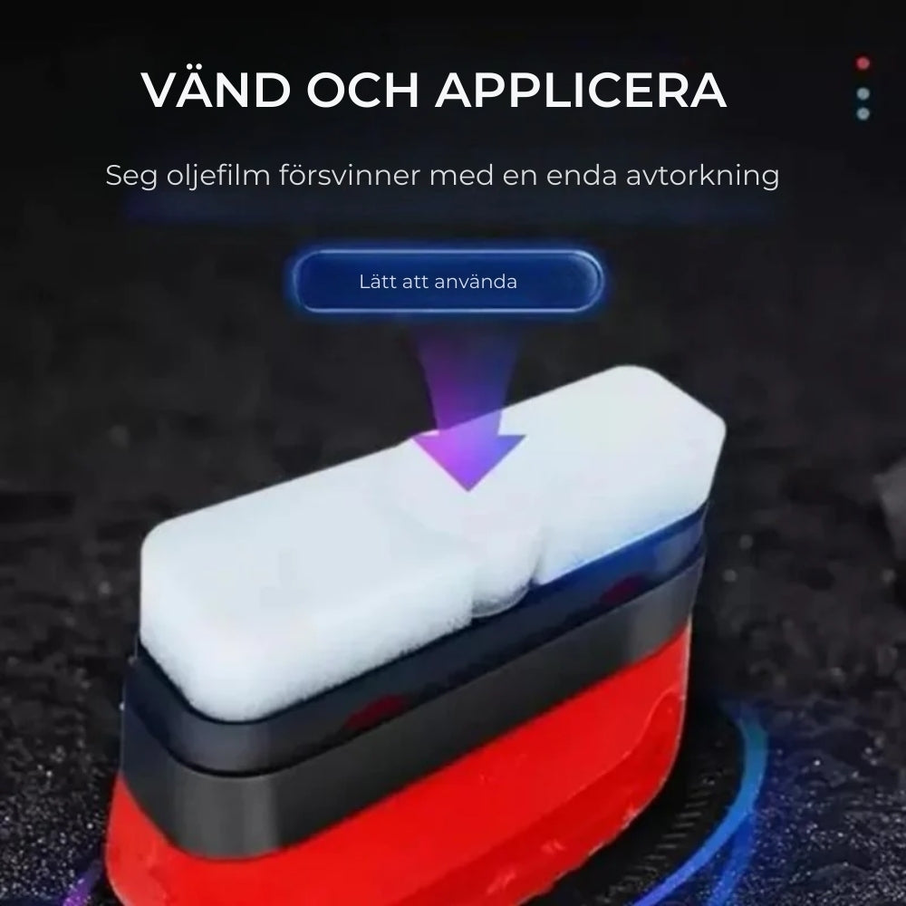 GlasSkim™ Bilglasrengöringsset – Kristallklar Sikt för Säkrare Körning