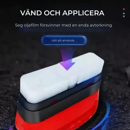 GlasSkim™ Bilglasrengöringsset – Kristallklar Sikt för Säkrare Körning