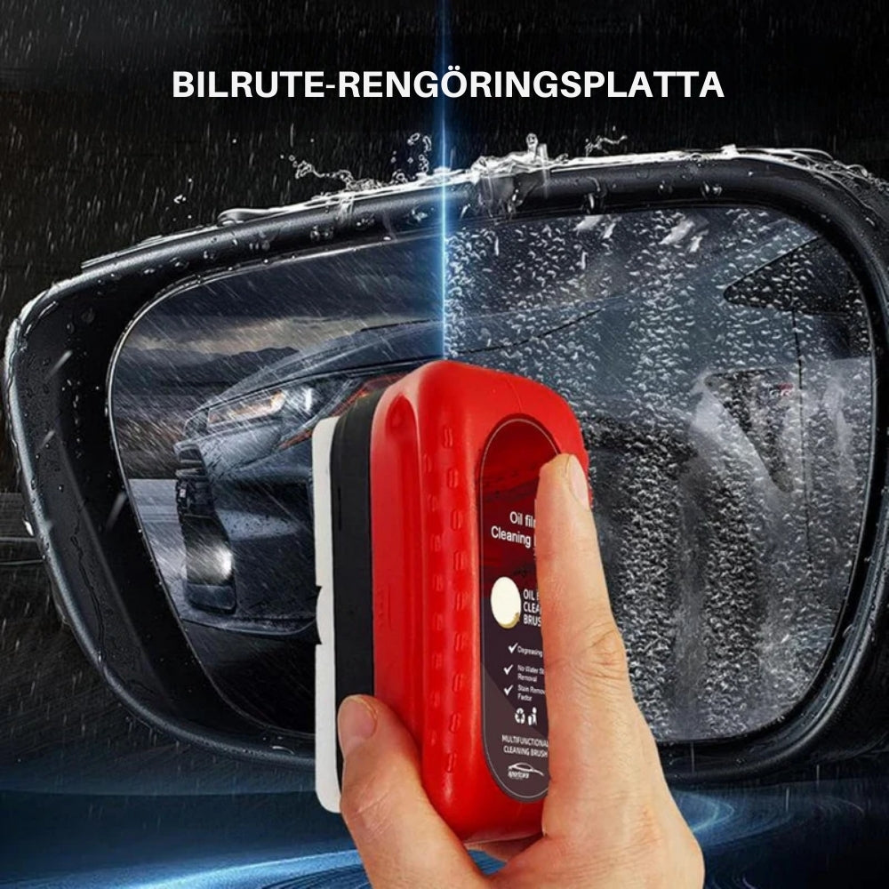 GlasSkim™ Bilglasrengöringsset – Kristallklar Sikt för Säkrare Körning