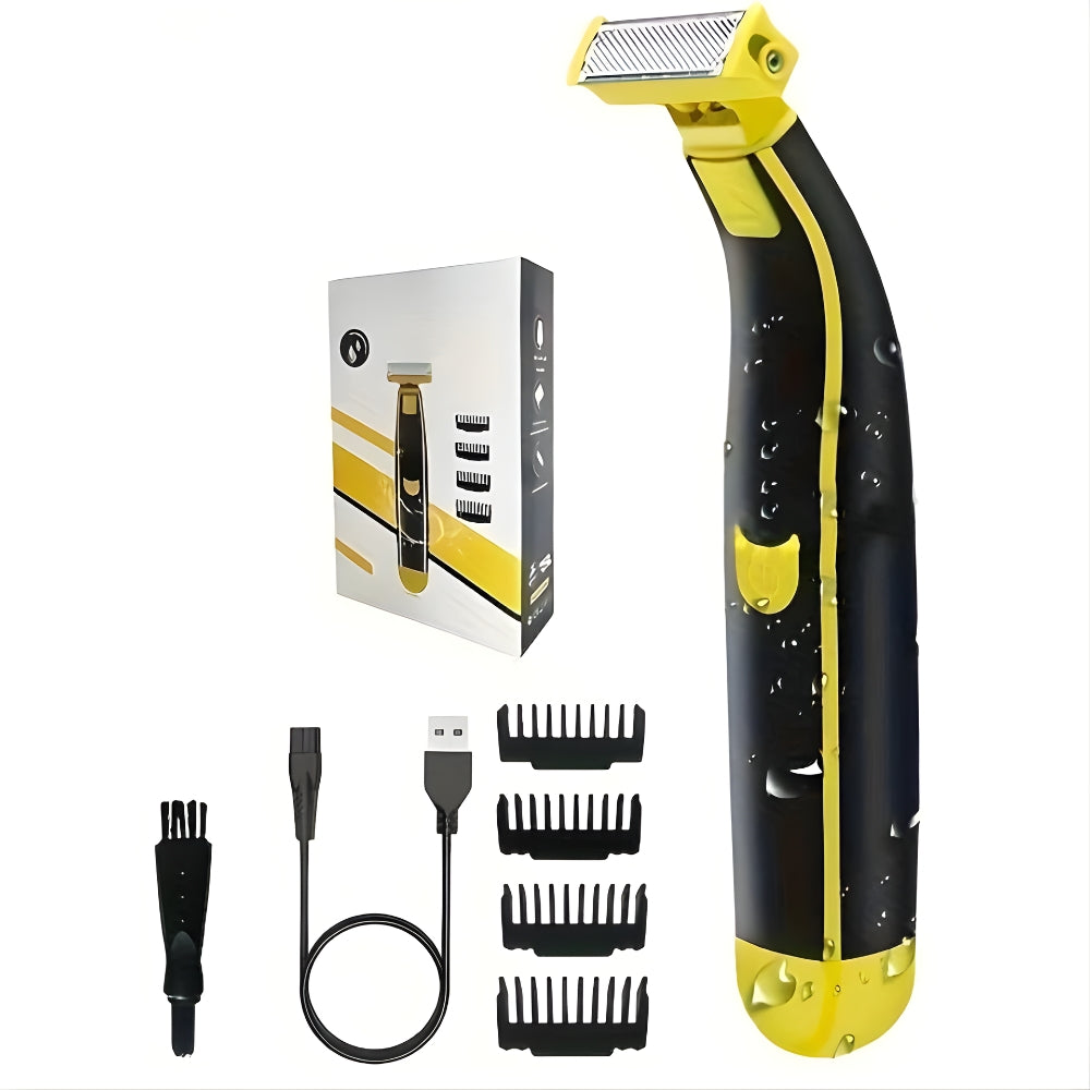 GroomPro™ sähköparranajokone – trimmeri kasvoille ja vartalolle