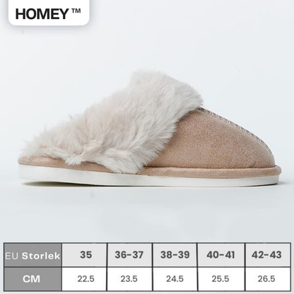 HOMEY™ – Varma och fluffiga tofflor för vintermys