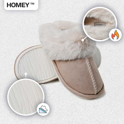 HOMEY™ – Varma och fluffiga tofflor för vintermys