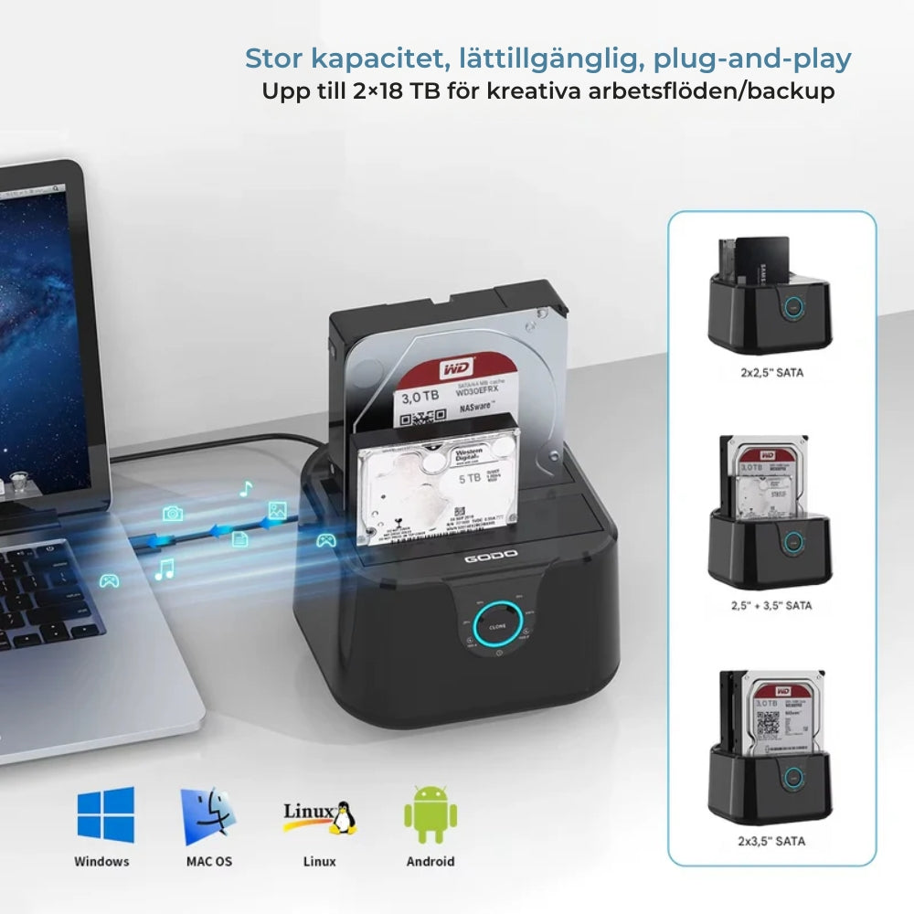 HastÅterskapa™ Dataåterställningsdocka – Återställ Filer på Sekunder