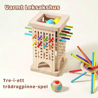 Brain Sticks™ Kolme yhdessä -puutikkupeli