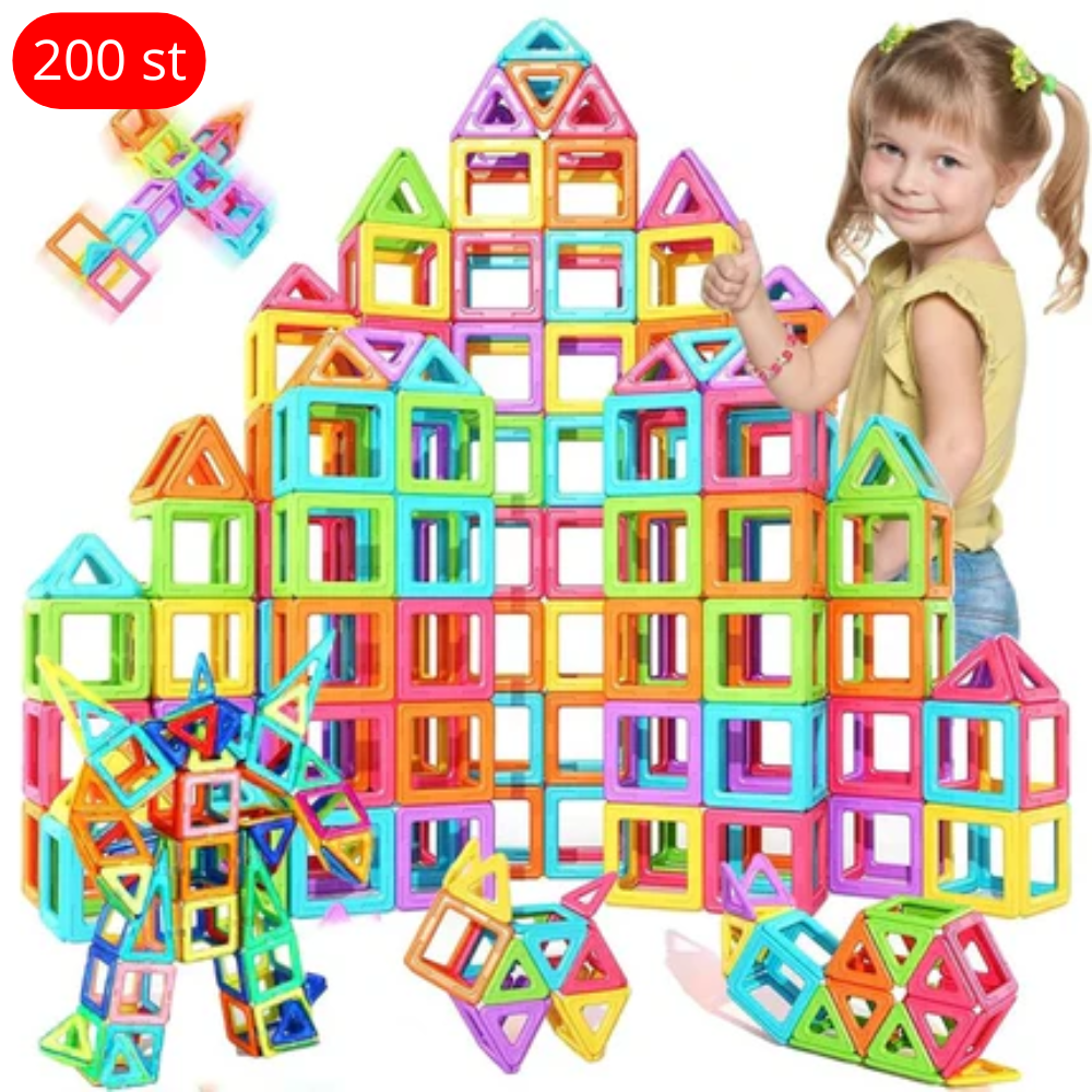 MagicBlox™ Magnetiska Byggklossar