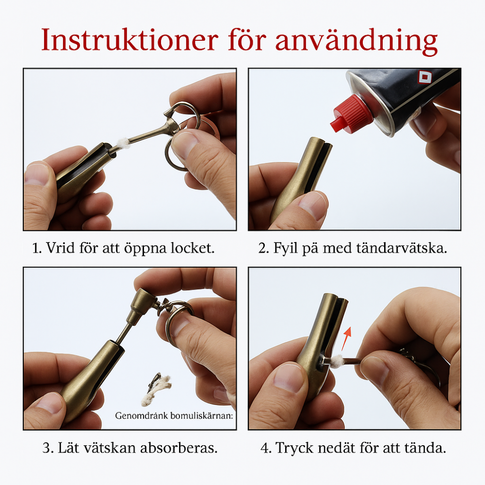 Tändstickorna som aldrig slocknar
