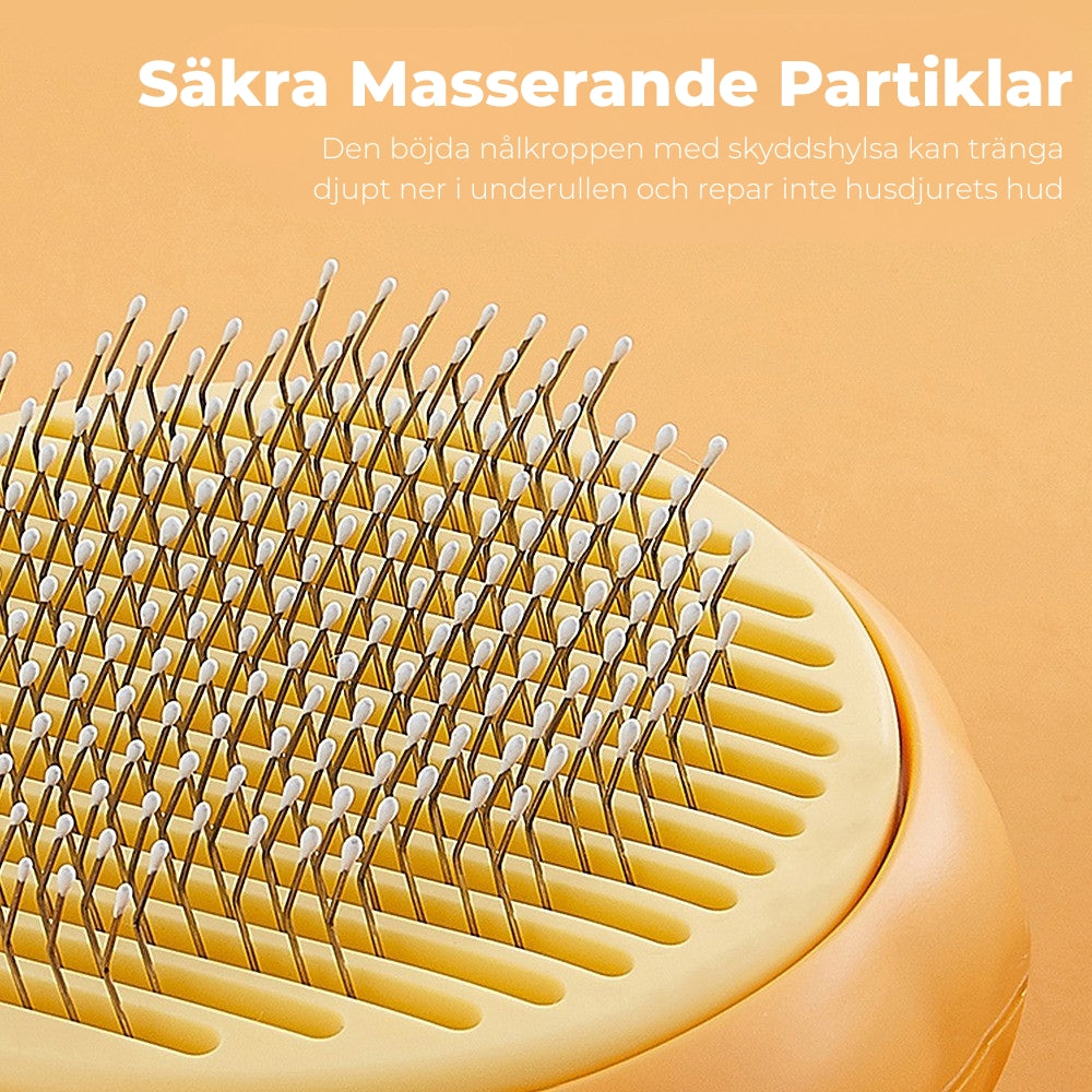 LenPäls™ Pälsborttagningsborste – Skonsam Pälsvård för Katter och Hundar