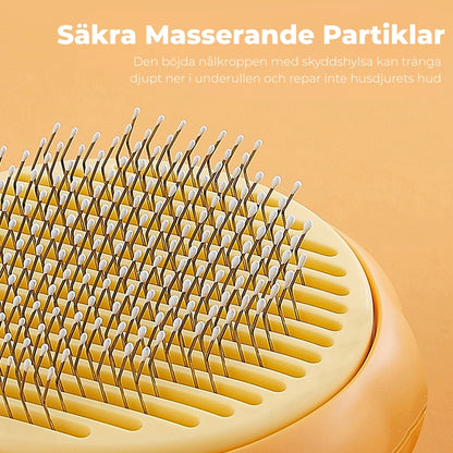 LenPäls™ Pälsborttagningsborste – Skonsam Pälsvård för Katter och Hundar