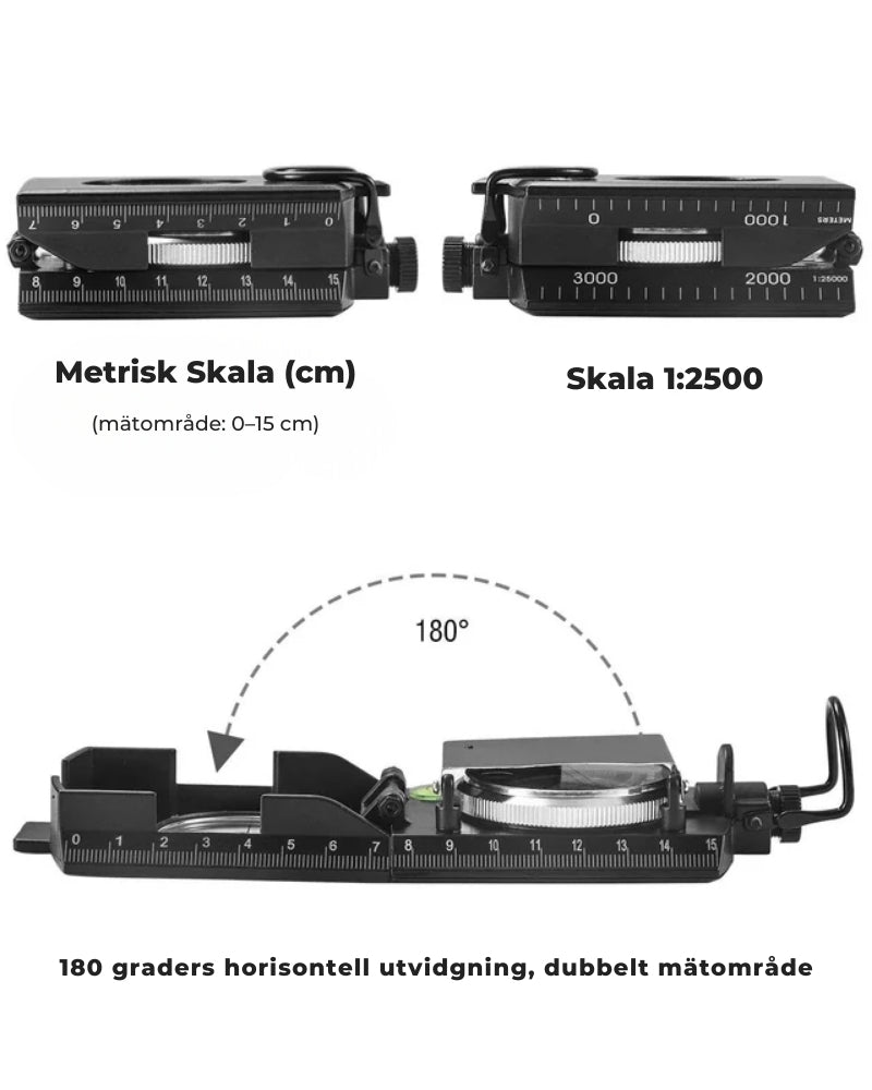 PrimNord™ Explorer – Robust Kompass för Friluftsliv