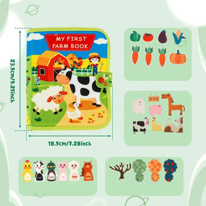 FarmFun™ – Opettavainen Montessori-maatilan satukirja
