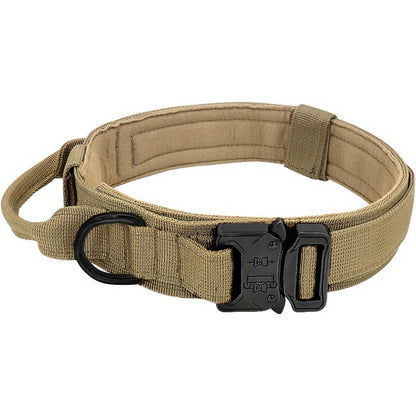 TitanHalsband™ Hållbart Hundhalsband med Spänne – Skapat för Aktiva Hundar