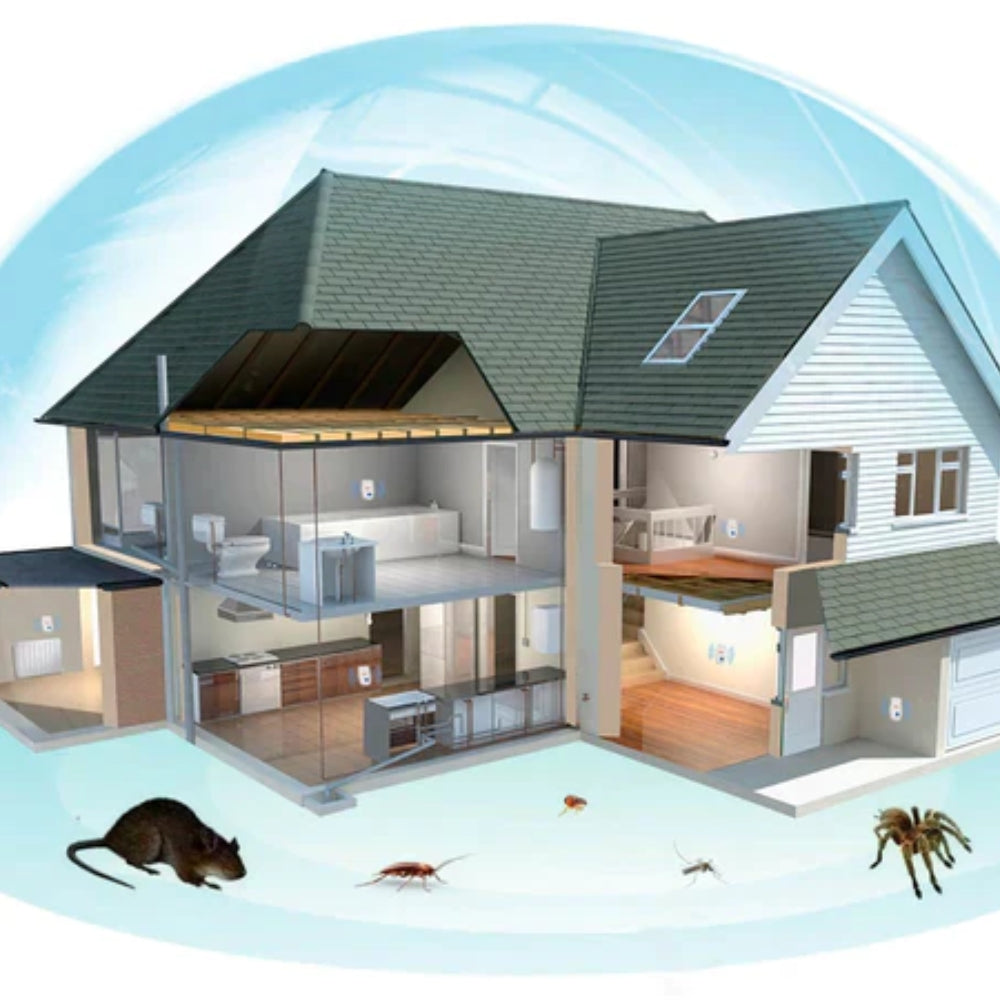 UltraRepell™ ultraäänihyönteiskarkotin – turvallinen ja huoltovapaa