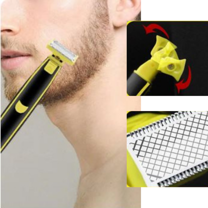 GroomPro™ sähköparranajokone – trimmeri kasvoille ja vartalolle