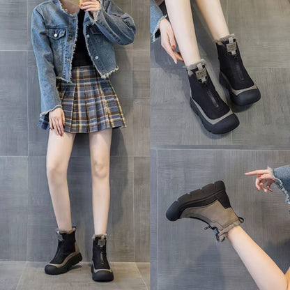 NordiskMusa™ Höga Vinterkängor för Dam