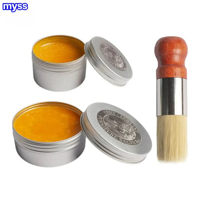 ÅterGlans™ Huonekalujen kiillotusaine nahalle ja puulle | Naarmunpoistoaine + harja