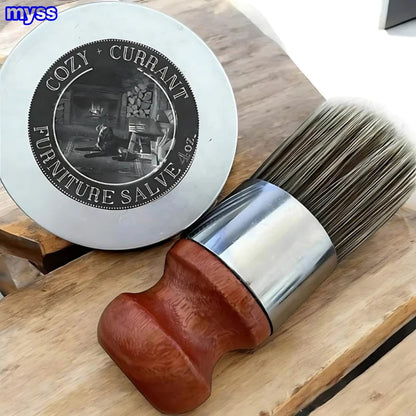 ÅterGlans™ Huonekalujen kiillotusaine nahalle ja puulle | Naarmunpoistoaine + harja