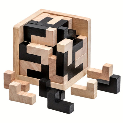Cube Logic™ – 54-Delars 3D Pussel IQ-Utmaning