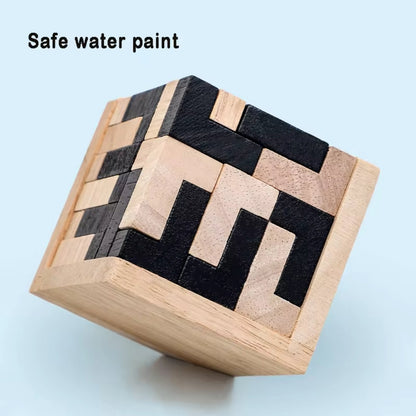 Cube Logic™ – 54-Delars 3D Pussel IQ-Utmaning