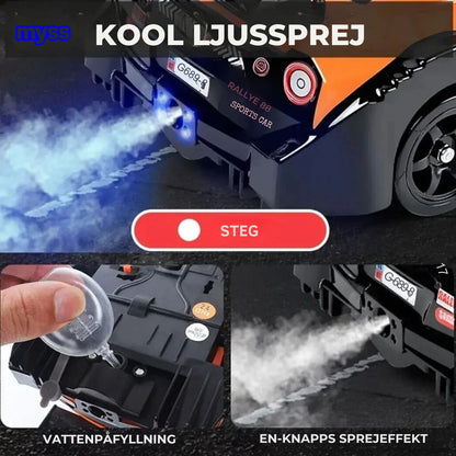 DriftMaster™ GTR | 4WD Drift RC -auto, nopea lataus ja toimintaa!