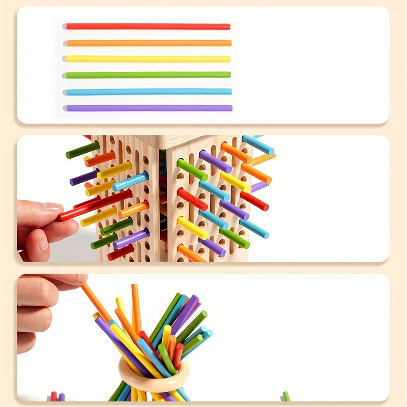 Brain Sticks™ Kolme yhdessä -puutikkupeli