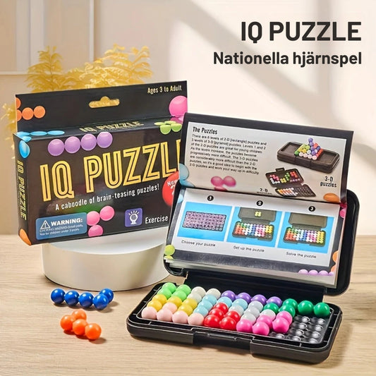 Hjärnstimulerande IQ-pusselspel - 200 utmaningar